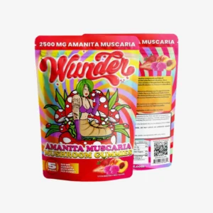 wunder amanita mascaria mushroom + kava gummies